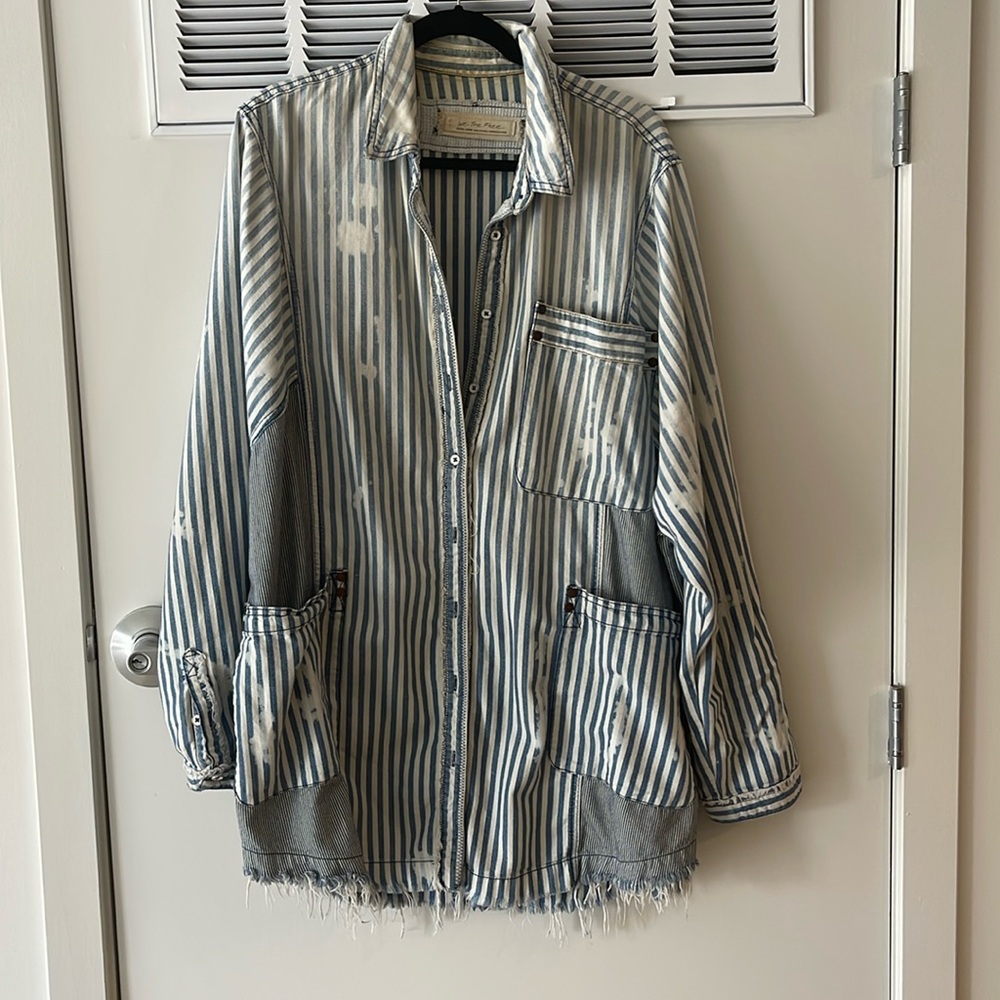 Free People Denim Shirt